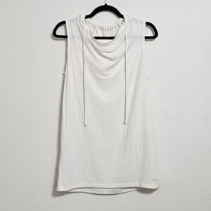 Eddie Bauer White Sleeveless Tank Top